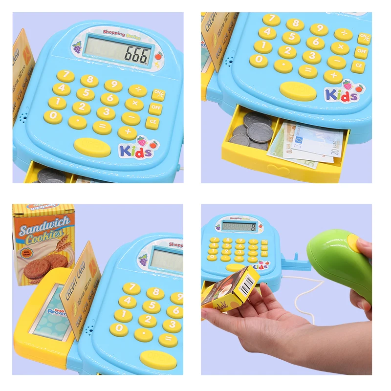 Электронный мини-кассовый аппарат для супермаркета 24 шт./компл. |