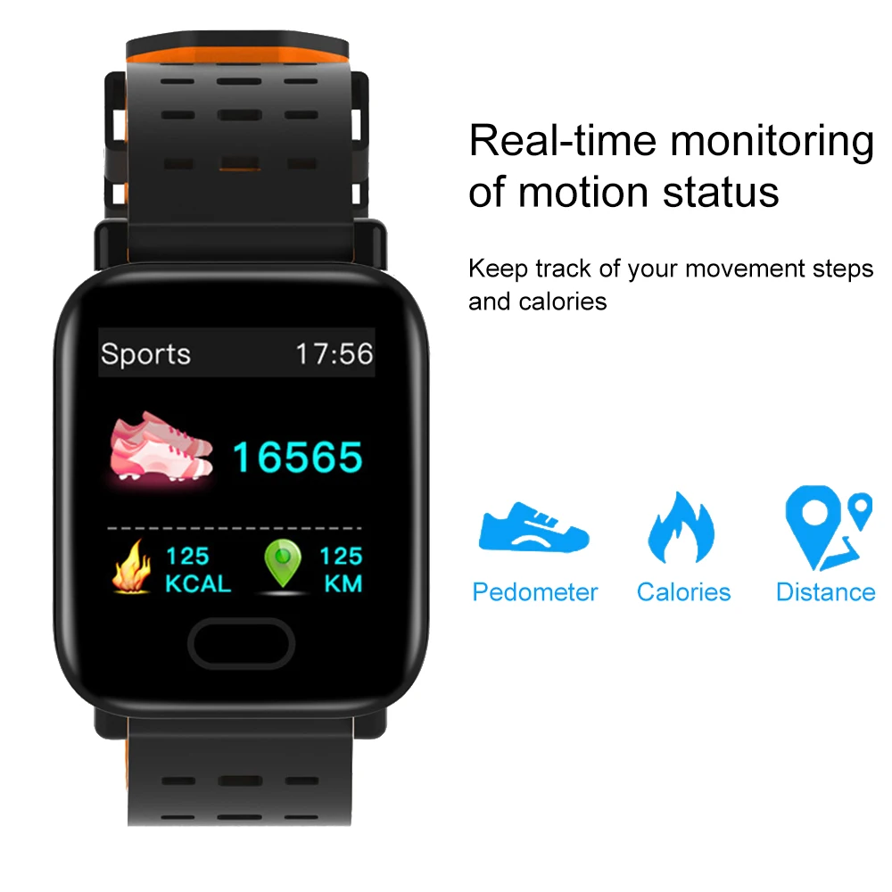 Blood Pressure Monitor Watch Tonometer On Wrist Medical Equipment Waterproof Measuring Pressure Smart Wrist Sleep Monitor
