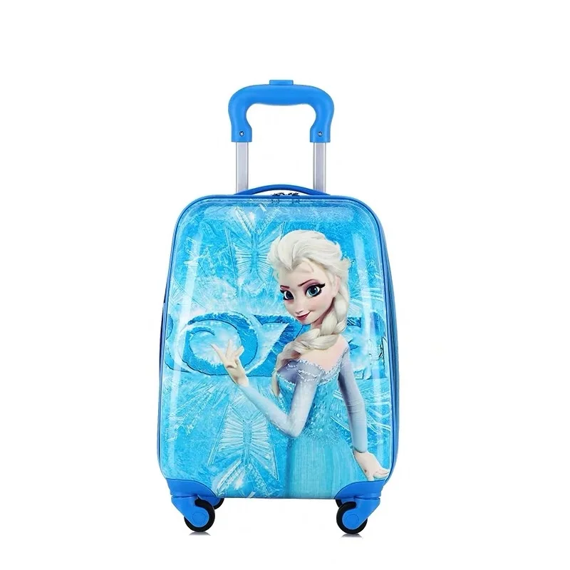 Cartoon suitcase 18 дюймов чемодан на колесиках, Детский чемодан на колесиках, чемодан для путешествий, чемодан для каюты, мультяшная Губка Боб, милая сумка для девочек - Цвет: Cartoon suitcase