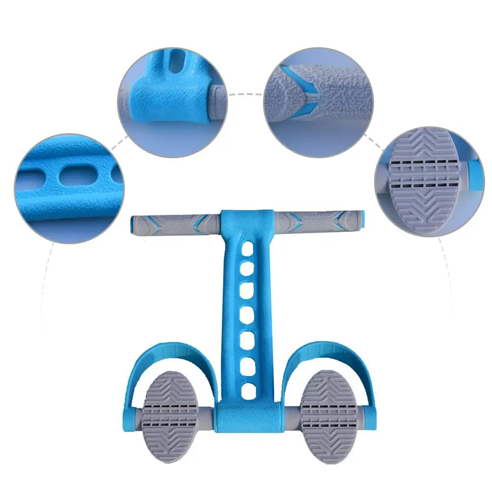 Сидите вверх тяните веревку Весна натяжение ноги педаль живота тренажер