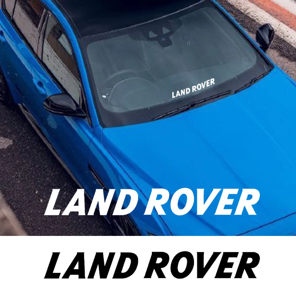 

1pc Car Stickers Black white Reflective Letters Vinyl Decal Car Styling for Land Rover Range Rover Sport Evoque Discovery 3 4 5
