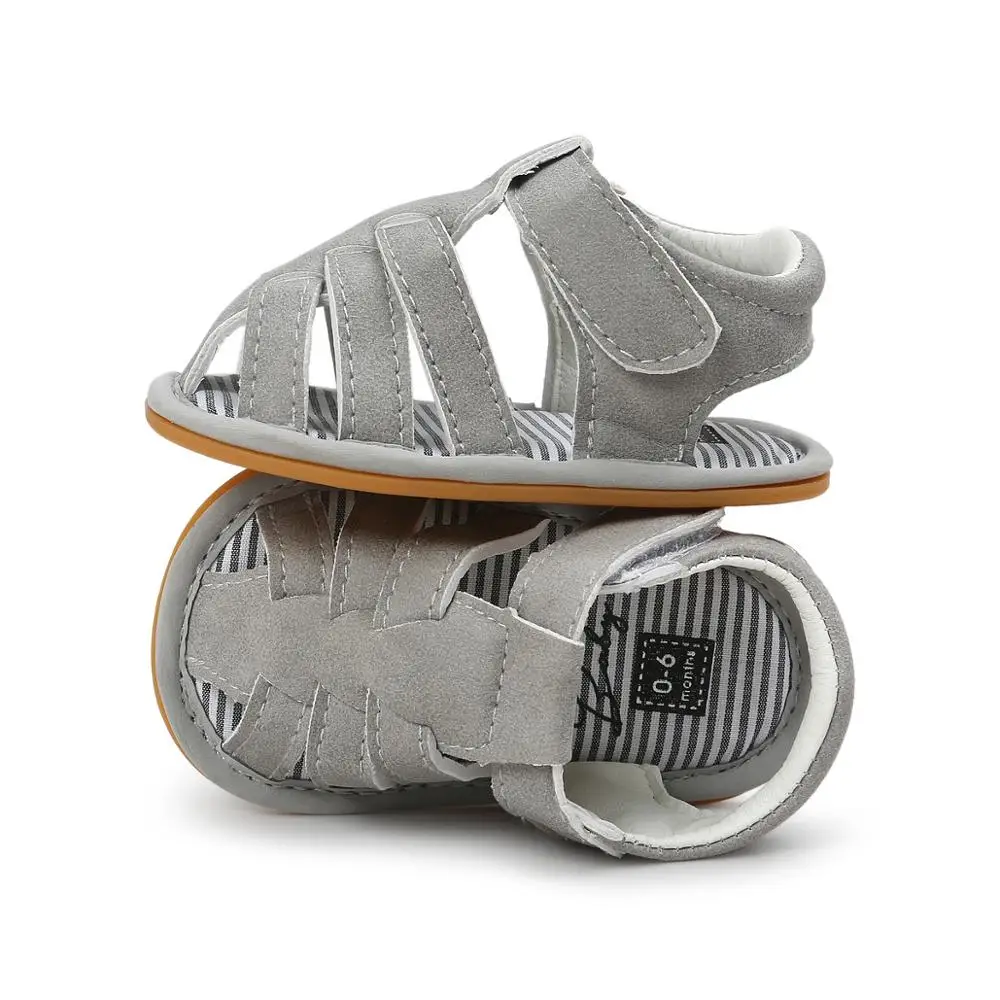 2020 летняя обувь для маленьких мальчиков сандалии Нескользящие пляжные первые