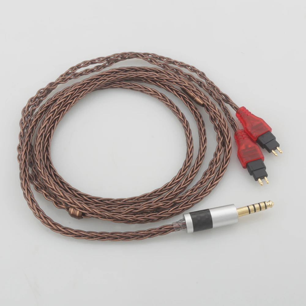 

Audio 4.4 mm 2.5mm TRRS Upgrade Headphone Cable Balanced Male Earphone Wires Jack for HD650/HD565/HD580/HD600/HD660S/HD25