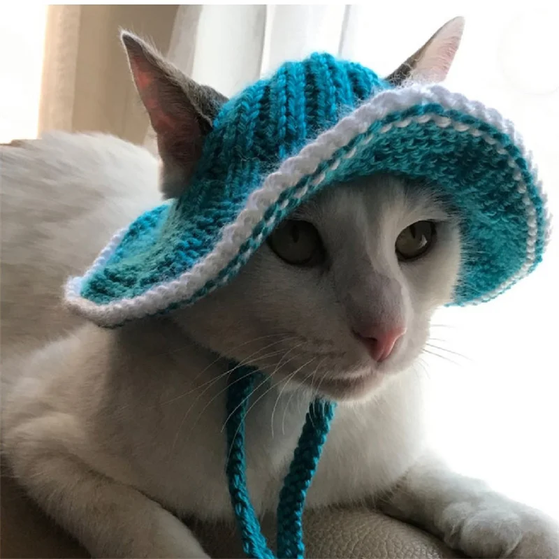 

Пасхальная шапочка с ушками для домашних животных, милая забавная Шапочка в форме кролика, с ушками для кошек и маленьких собак, аксессуары ...