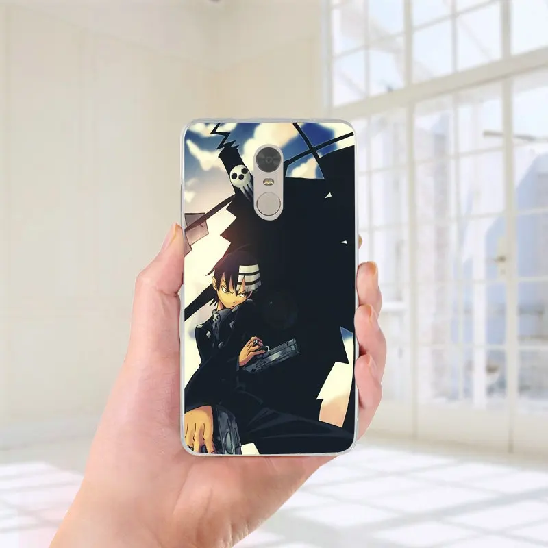 Аниме Soul Eater для Xiaomi Redmi Note 2 3 4 4X6 7 7A Y3 K20 Pro Plus Prime мягкие силиконовые чехлы из