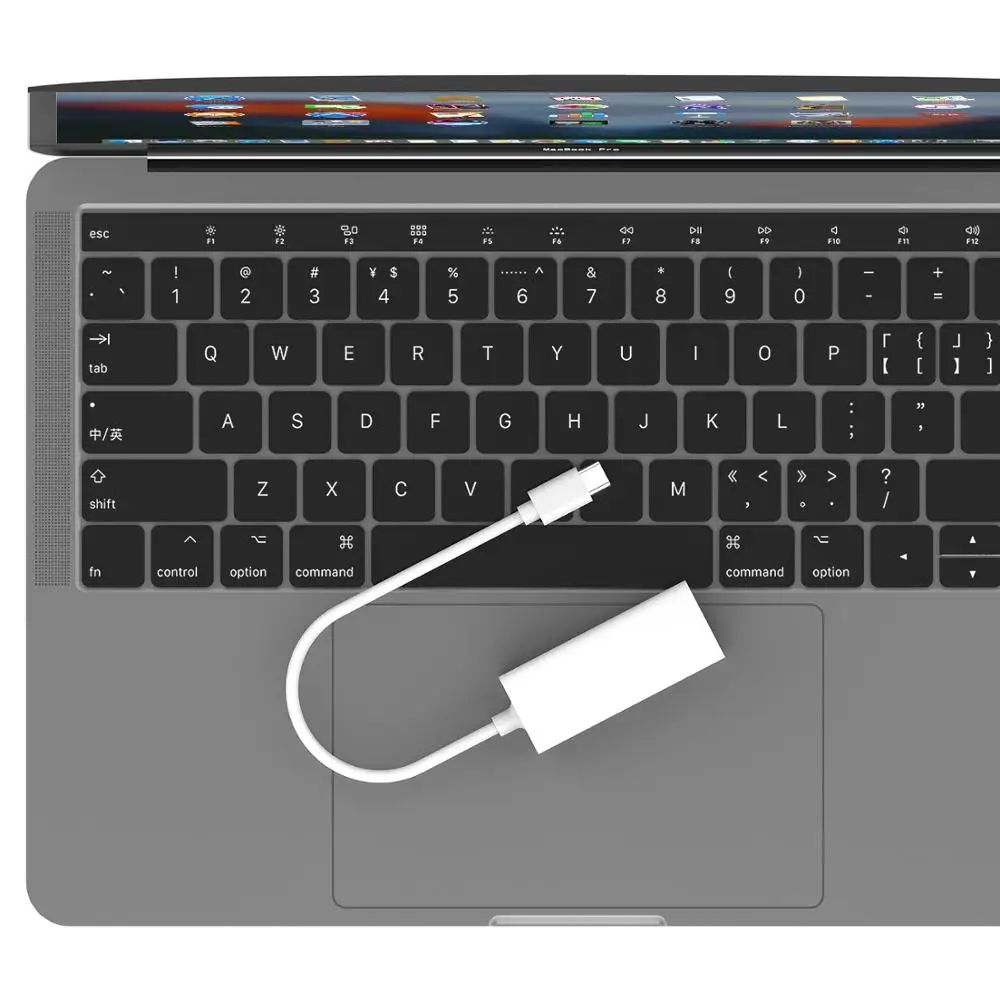 Адаптер USB C к RJ45 LAN для ноутбука Ethernet Док станция Сетевой удлинитель совместимый с