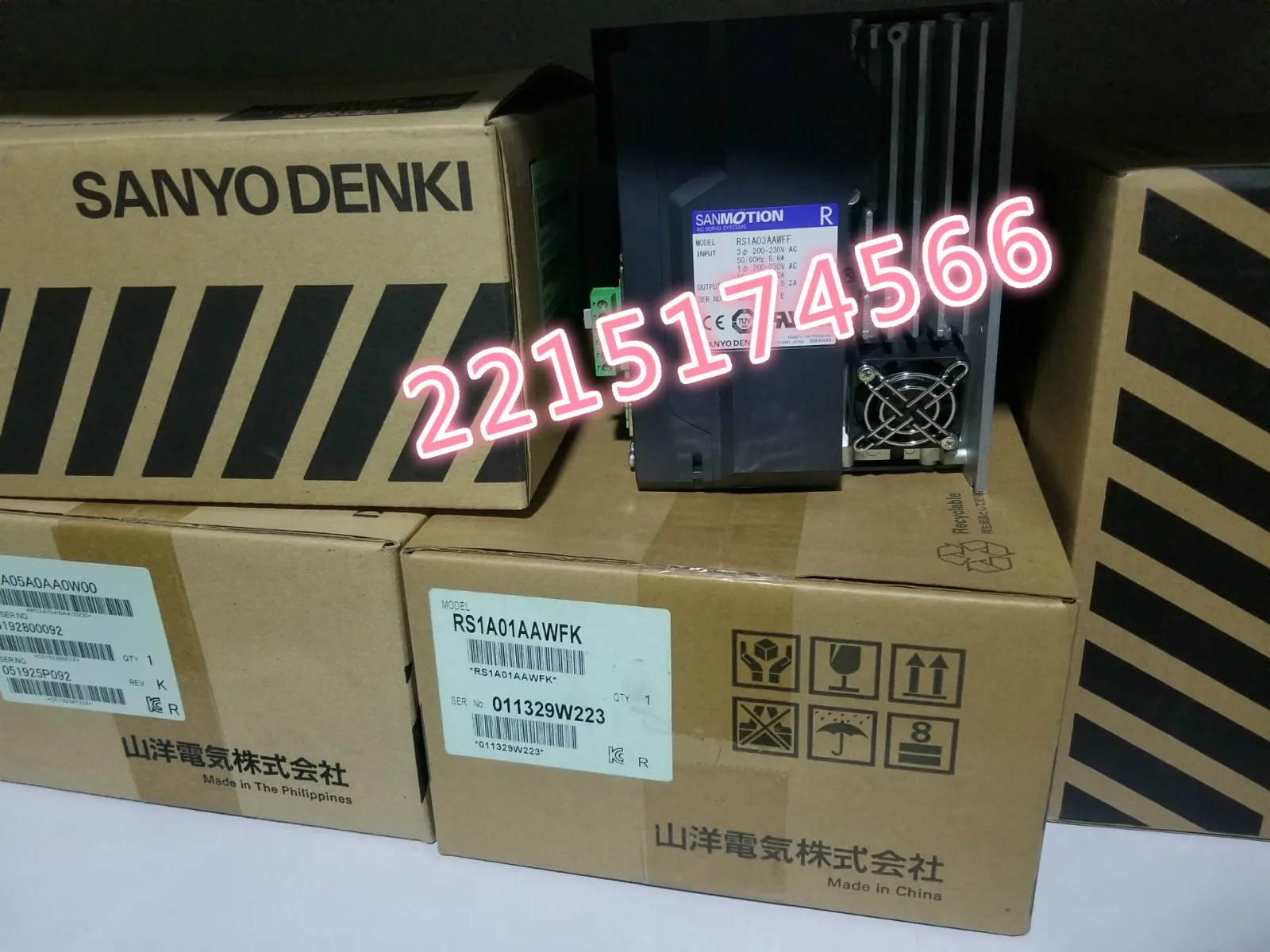 

Оригинальный сервопривод RS1A01AA RS1A01AAW RS1A01AAWA Sanyo