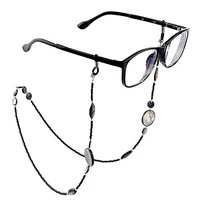 reading glasses chain chic shell beads women lanyard holder strap sunglasses retainer jewelry rope eyewear retainer 2022