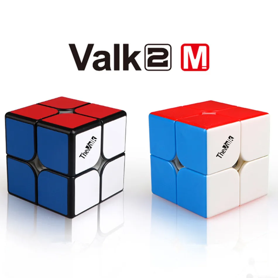 Qiyi cube Valk 2M Магнитный 2x2x2 магнитный куб неокуб скоростной магический valk2M 2x2