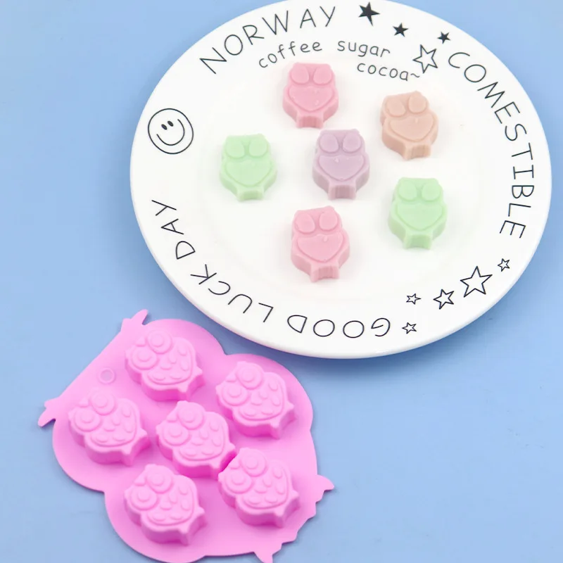 

6 цветов, креативный сахар в виде животного, кухонные аксессуары для выпечки, конфет, тортов, яркая детская еда, форма для выпечки