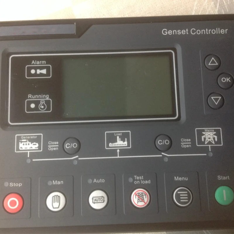 SL6120U AMF Generator Set Controller LCD Automatic Start Genset Ats Control Box Terminal Charge Panel Alternator Part 6120 | Обустройство