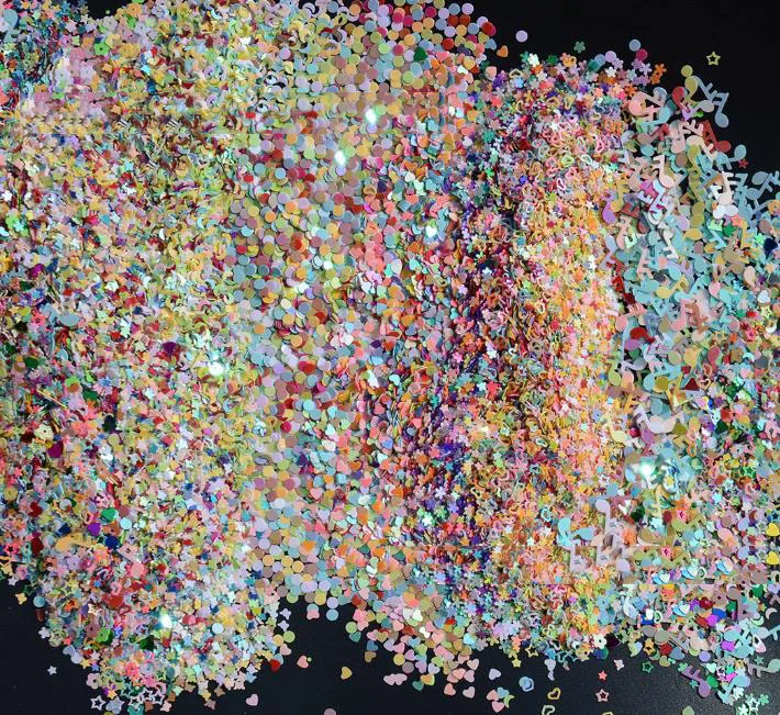 1 упаковка декоративные блестки для ногтей | Дом и сад