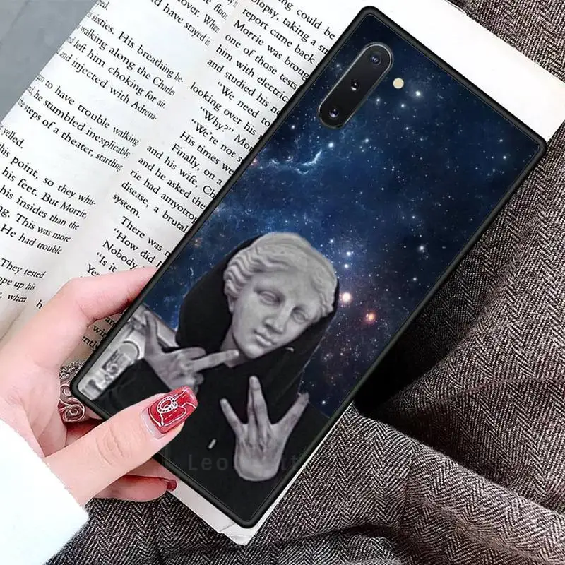 

Statue Abstract Art David Medusa Phone Case For Samsung Galaxy S8 S9 S10 Plus S10E Note 3 4 5 6 7 8 9 10 Pro Lite cover