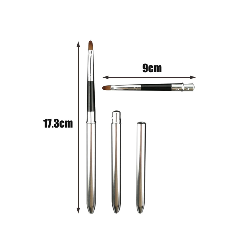 Профессиональный инструмент для макияжа портативная выдвижная кисть блеска губ