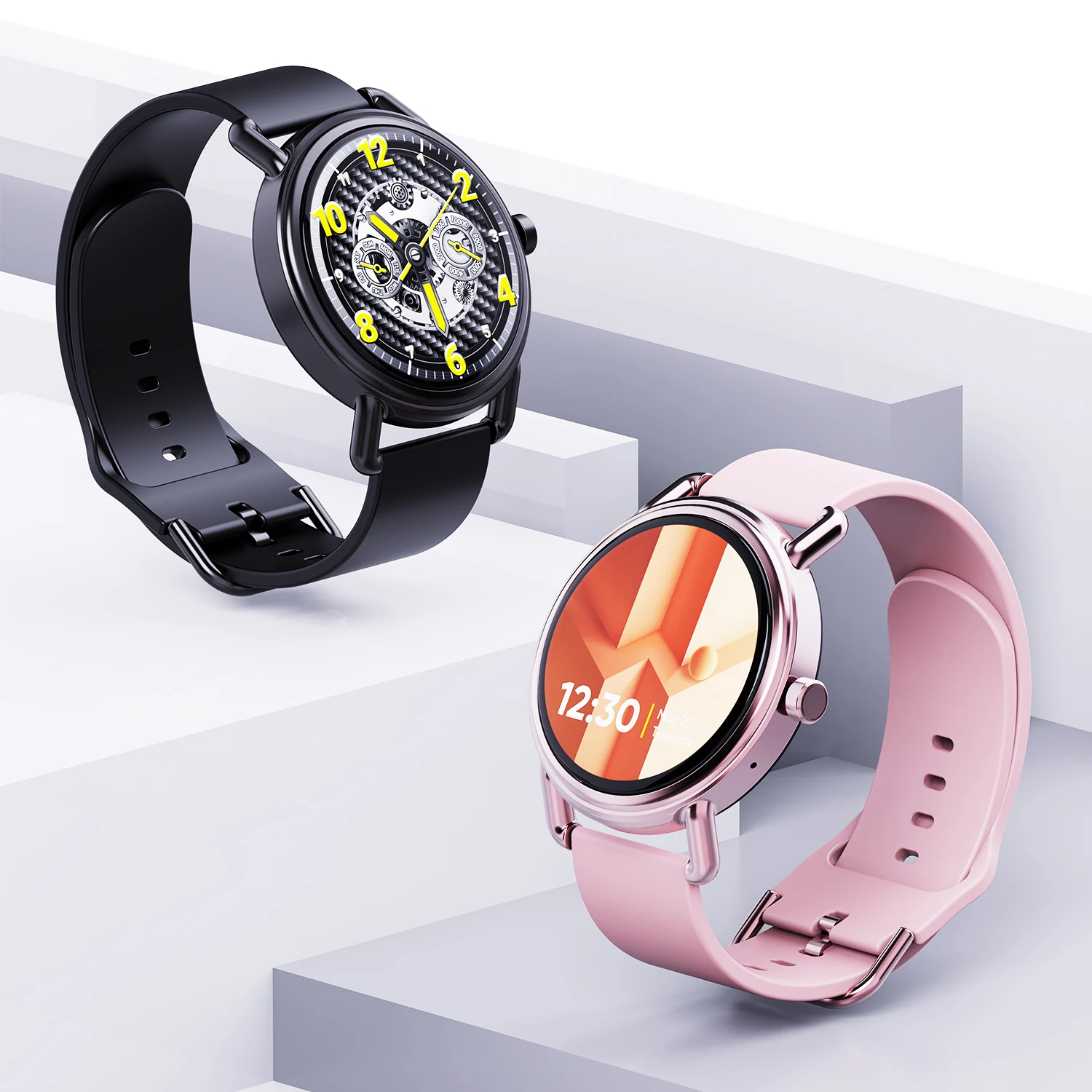 

Смарт-часы Lamate N100, 1,32 дюйма, IP67, водостойкие