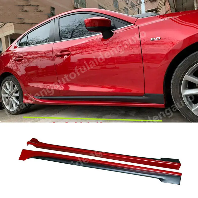 

2 шт., удлинитель для боковой юбки Mazda 3 Axela sedan 2014-2018