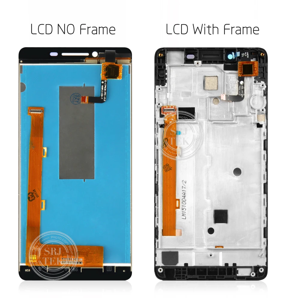 5," дисплей для lenovo A6000 536 ЖК сенсорный экран дигитайзер с рамкой для lenovo A6000 K3 K30-T ЖК-дисплей