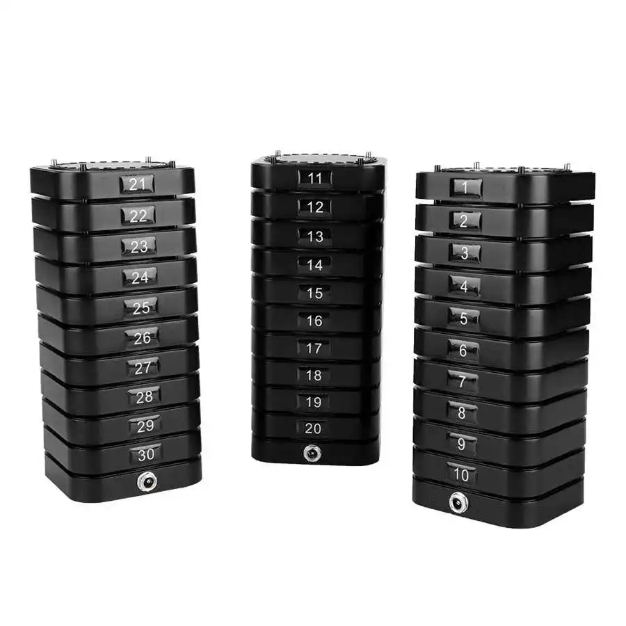 Wireless Calling Pagers System 30 Receivers 1 Transmitter Restaurant Table Queuing Guest Paging For Church shop | Компьютеры и офис
