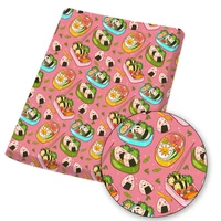 fabrics polyester cotton fabric by the yard vegetable printed dress making handmade masks bags diy crafts supplies 45145cm 1pc