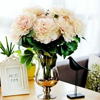 artificial flowers length 53cm 5 heads chaise peony bouquet home decoration wedding shopping malls hotels furnishings