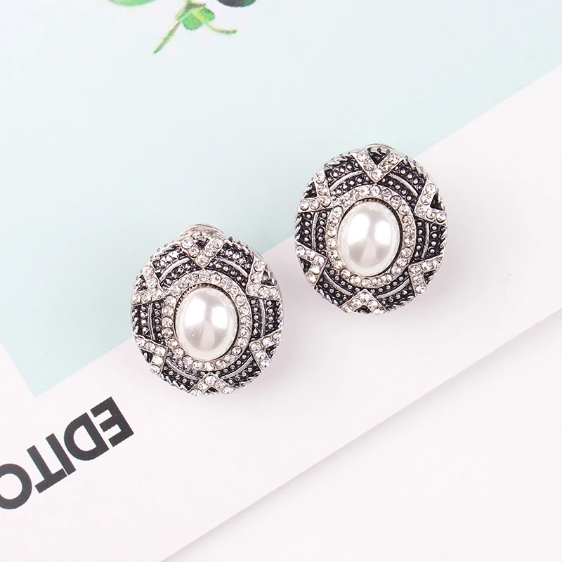 Женские серьги-гвоздики геометрические золотистые круглые серьги с имитацией