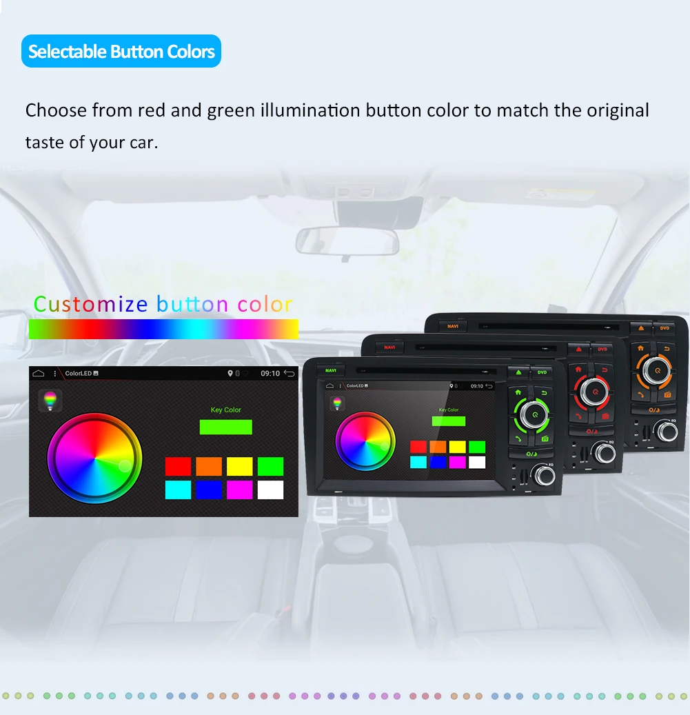 Авторадио Android 9,0 для Audi A3 8P S3 RS3 Fit 2003-2011 двойной 2 din автомобильный DVD Радио стерео аудио 4G 64G HDMI мультимедиа вайфай