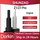 Беспроводной ручной пылесос XIAOMI MIJIA SHUNZAO, портативный автомобильный пылесос с USB-зарядкой Z1Z1 Pro Mini пылесборник для автомобиля и дома