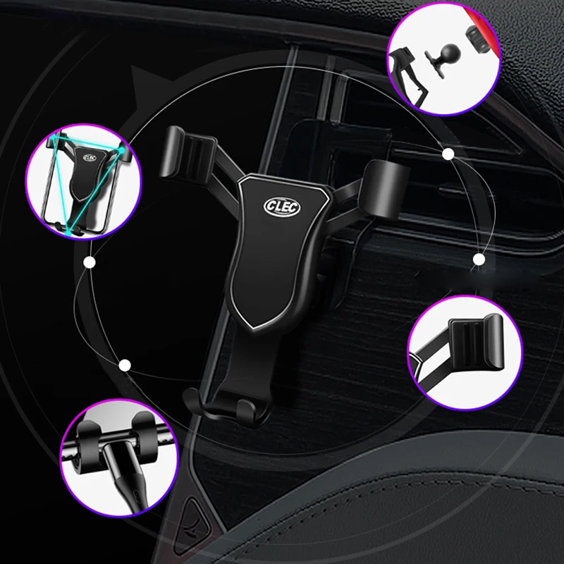 For Tesla Model S 2012-2022 / X 2016-2022 Smartphone Mobile Phone Cellphone Holder Air Vent Sucker Bracket Stand | Автомобили и