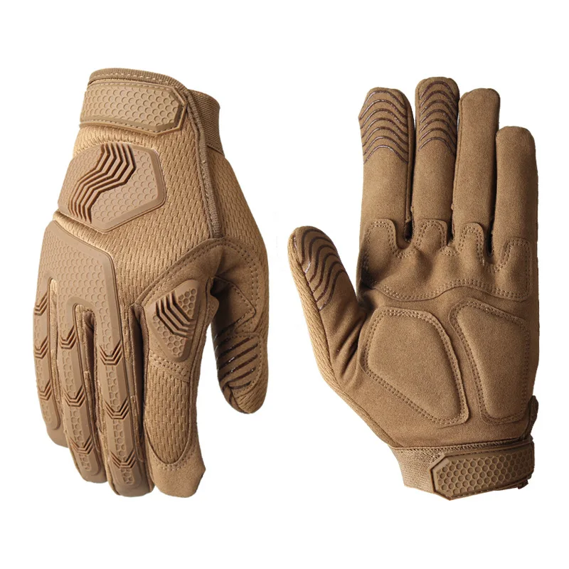 

Tactical Army Full Finger Gloves Touch Screen Military Paintball Airsoft Combat Rubber Protective Glove Anti-skid Men Women -40
