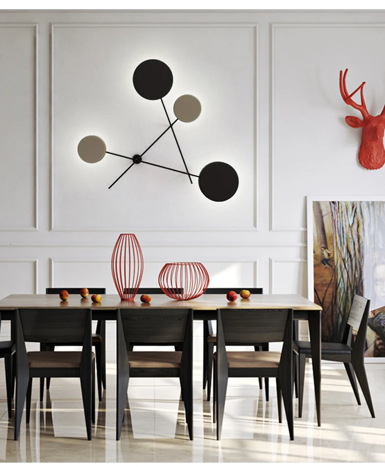 Скандинавские украшения дизайнерские настенные светильники для коридора отеля