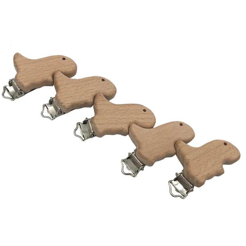 1 шт. детский деревянный Прорезыватель пустышка в форме динозавра|Детские