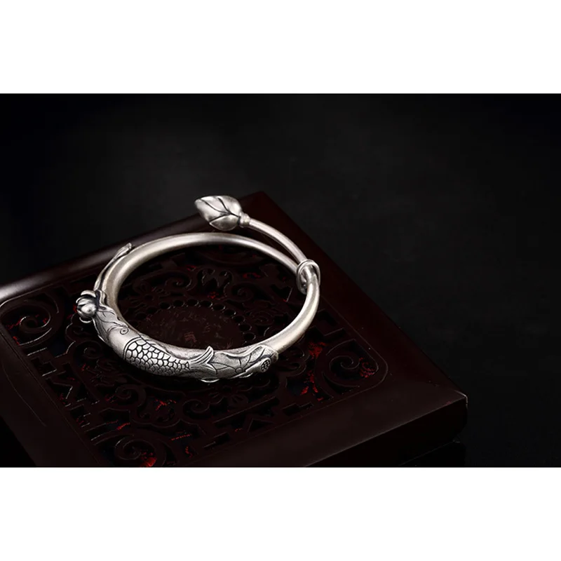 Гарантированный 990 Серебряный браслет браслеты для женщин Открытый