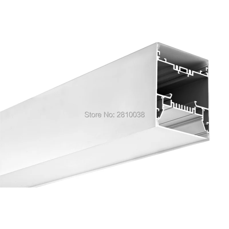 10 компл./лот ультра большой светодиодный алюминиевый профиль 70 мм внутренняя