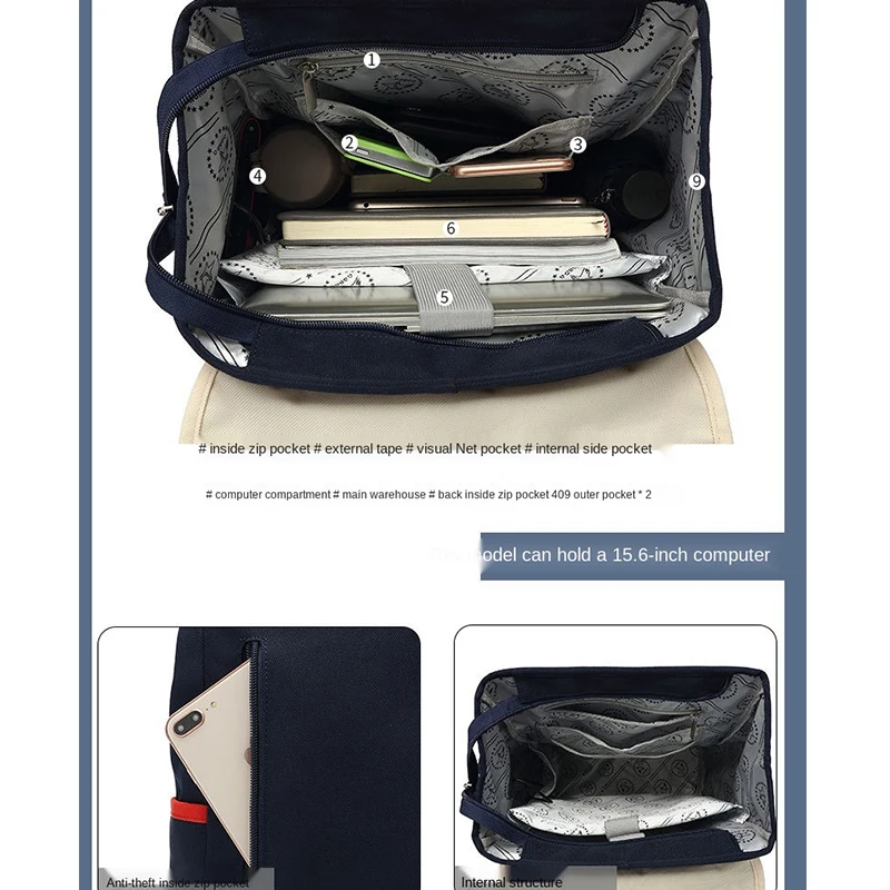 

Backpack Women Fashion Oxford Korean Backpacks School For Teenage Girls Bags NylonTravel Bag Laptop Mochila Mini Backpack Women