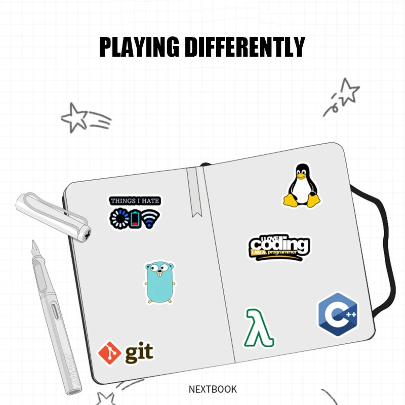 50 шт. программируемых наклеек технология программного обеспечения программы