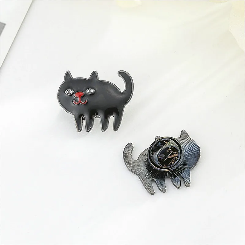 Мультяшная эмалированная брошь кнопка значок металлический для Хэллоуина