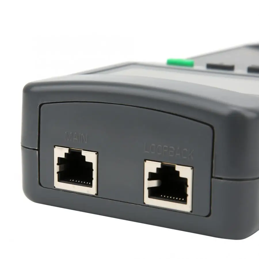 Портативный RJ45 сетевой кабель метр тестер ЖК-дисплей Дисплей LAN телефонный