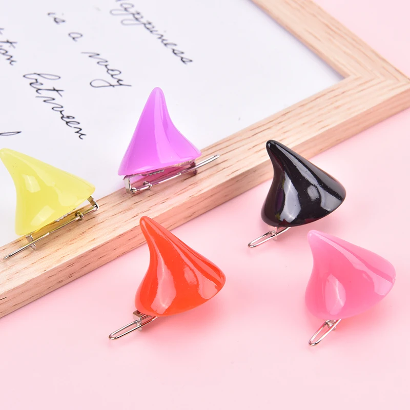 

Small Demon Horn Hairpins Gothic Party Cosplay Costume Pin Hairpins Costume Horn