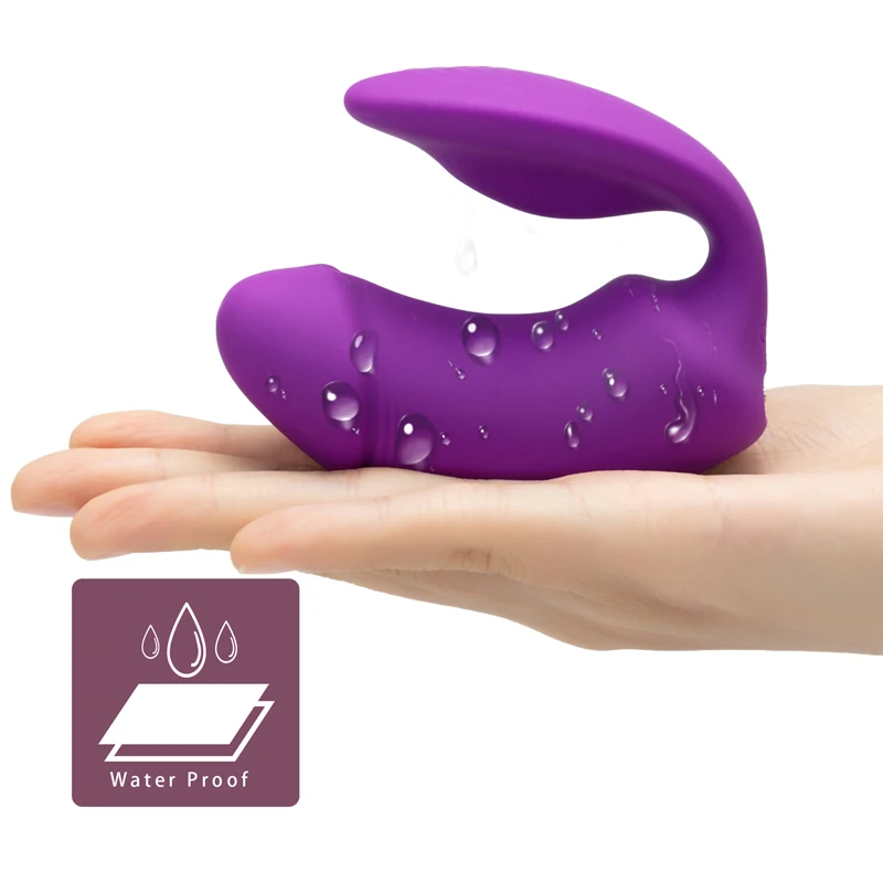 Беспроводной вибратор секс-игрушки для пар USB Перезаряжаемый фаллоимитатор G Spot U