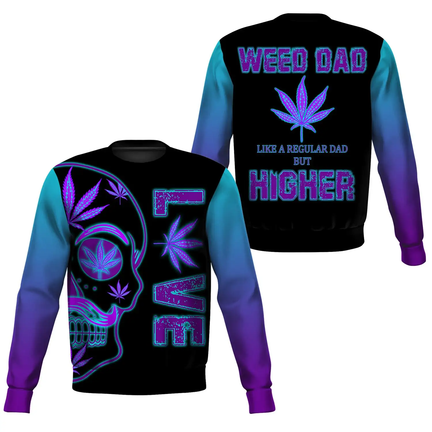 

420 Dad by SUN 3D All Printed Hoodies Men Women Harajuku Zipper Pullover Sweatshirt Unisex Casual Jacket Tracksuit Hooded-3