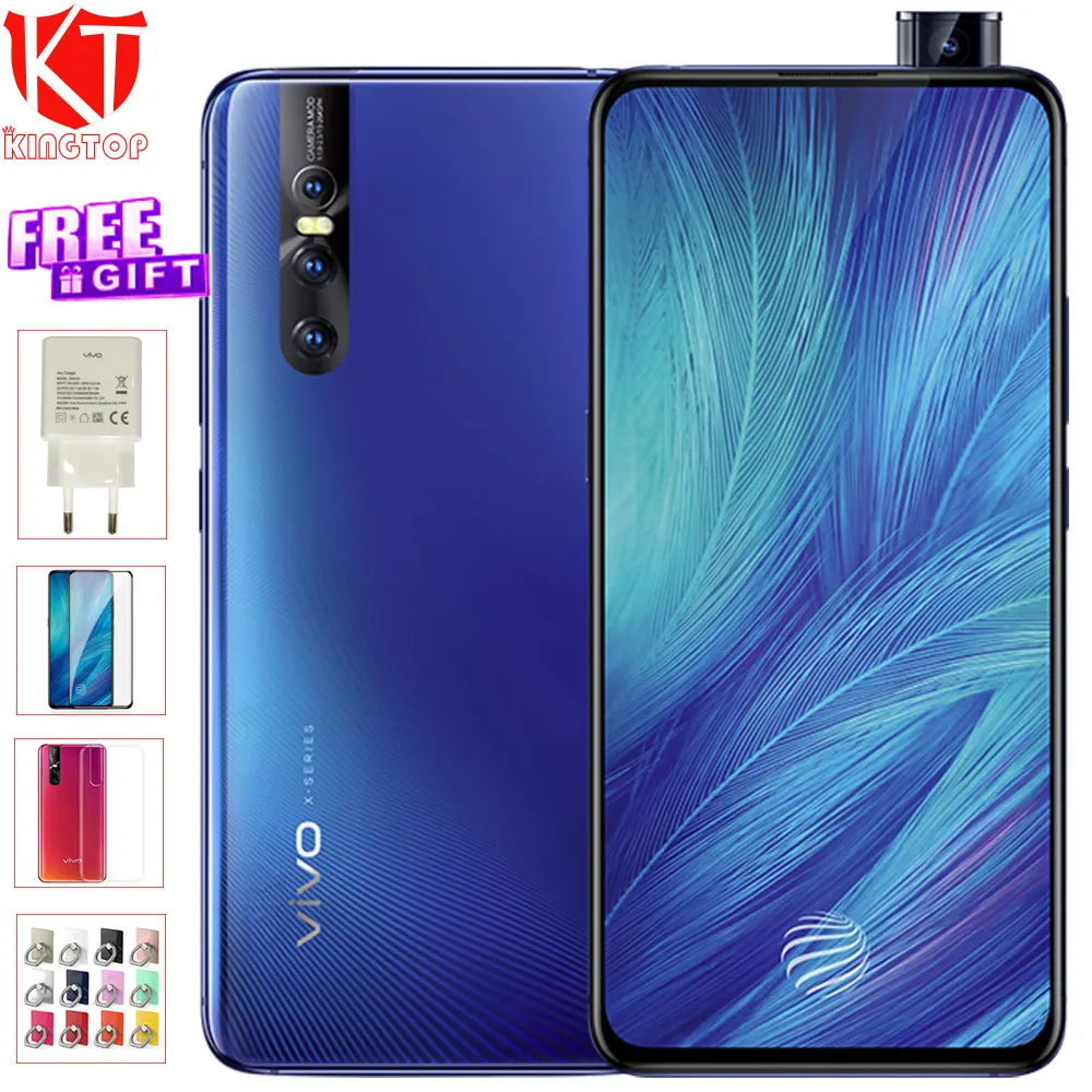 Vivo X27 Elevating Camera 48.0MP мобильный телефон 8 Гб 128 ГБ 6 39 &quotполноэкранный Восьмиядерный 4G