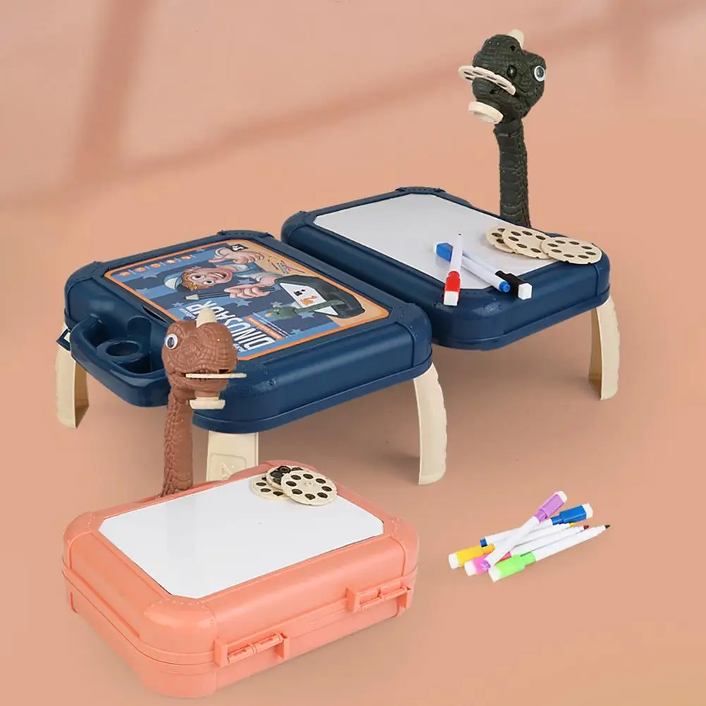 

Мини светодиодный проектор художественный стол для рисования игрушка для детей доска для рисования маленький стол обучающий инструмент дл...