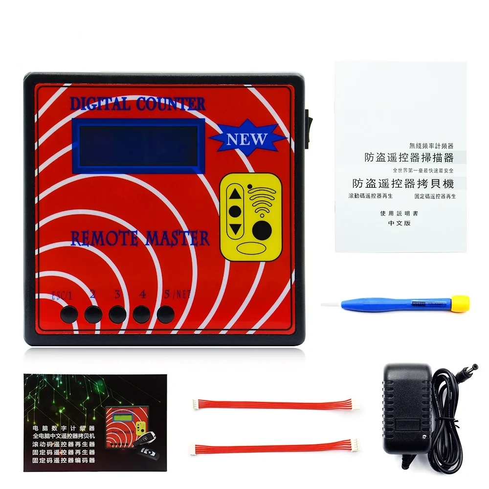 DIGITAL COUNTER REMOTE MASTER 10 Generation frequency display remote control copy regenerate RF Auto tool | Автомобили и