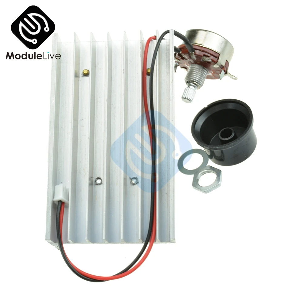 10000 Вт AC 220 В SCR регулятор напряжения скорости двигателя диммер термостат CZ ручка