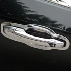 Хромированная накладка на дверную ручку автомобиля из АБС-пластика, накладка на чашу для dodge journey fiat freemont 2013 2014 2015 2016, аксессуары для стайлинга автомобиля