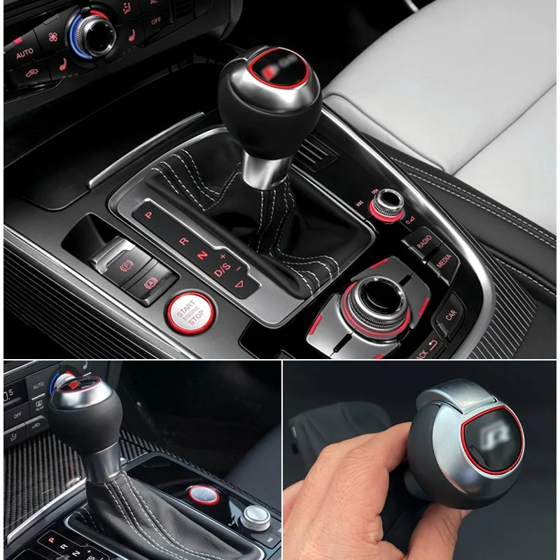 Автоматическая рукоятка для рычага переключения передач головка Audi A3 S3 RS3 Q3 S6 RS6 A4