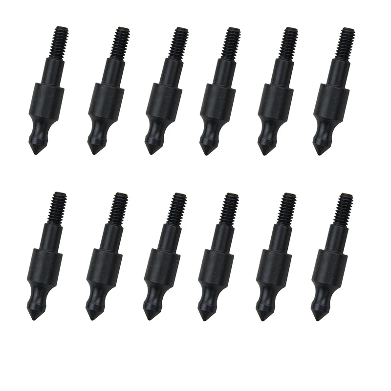 Черные наконечники для стрельбы из лука 12 шт. 100 стрельба | Спорт и развлечения