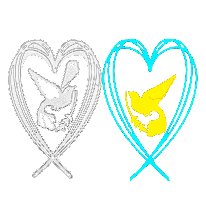Форма металлическая для высечки на День святого Валентина подходит детского
