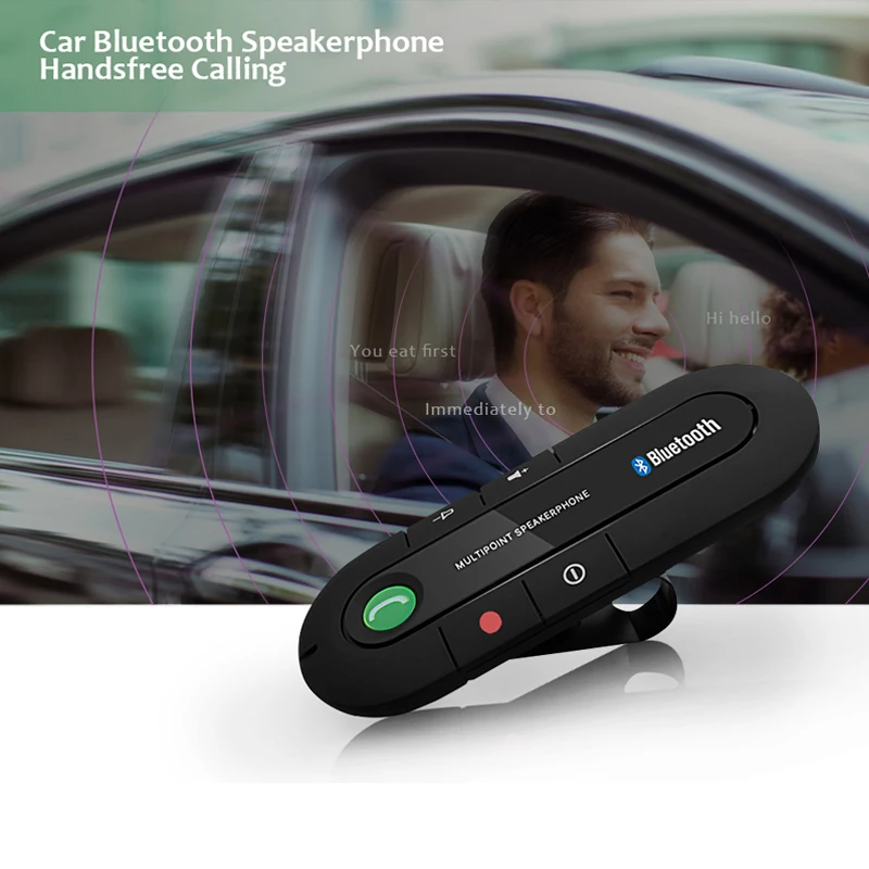 Беспроводная Bluetooth-гарнитура для автомобиля | Электроника
