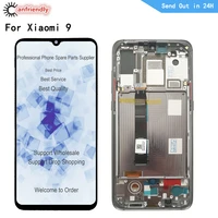 lcd for xiaomi mi 9 mi9 lcd displaytouch panel screen replacement sensor digitizer with frame assembly for xiaomi9 display